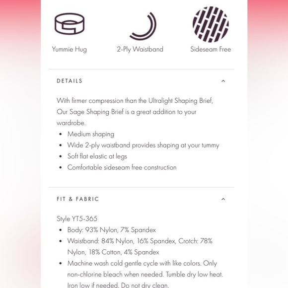 Yummie Plus-Size Tummie Shapewear  Sz 1x/2x - Picture 6 of 6